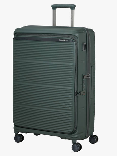 Uitbreidbare Harde Reiskoffer Paralux Hs Samsonite Groen paralux hs 156526 ander zicht 1
